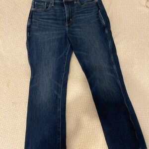 Banana Republic High-Rise Dark Blue Jeans